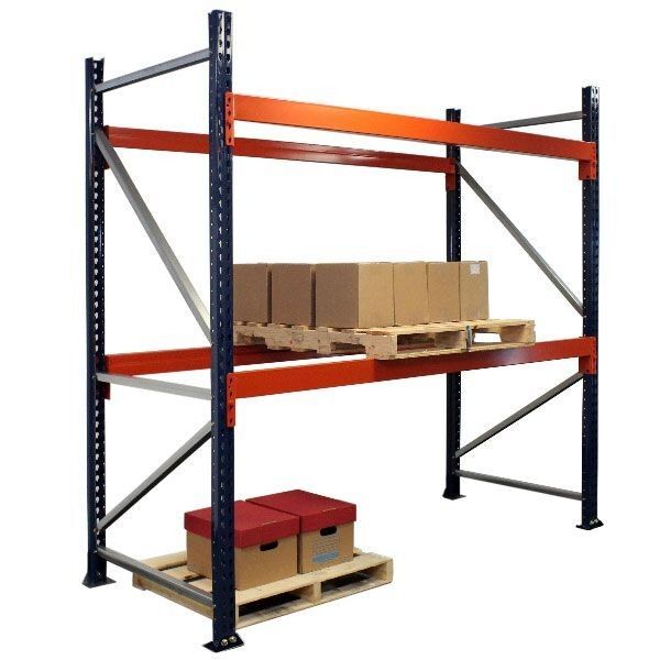pallet rack starter unit - Mecalux starter section - Pallet Rack World
