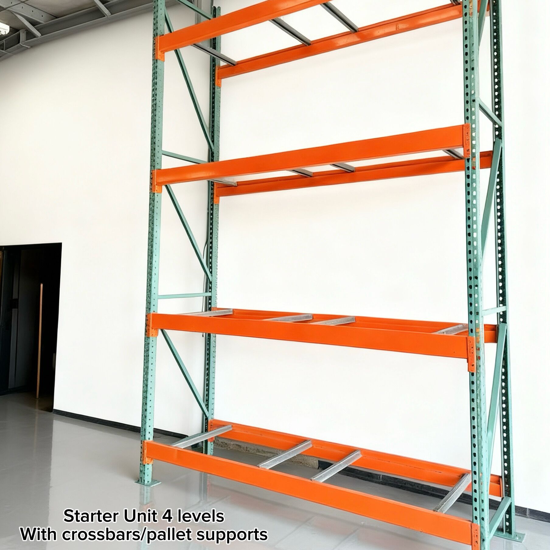 Used Ridg U Rak Teardrop Industrial Racking