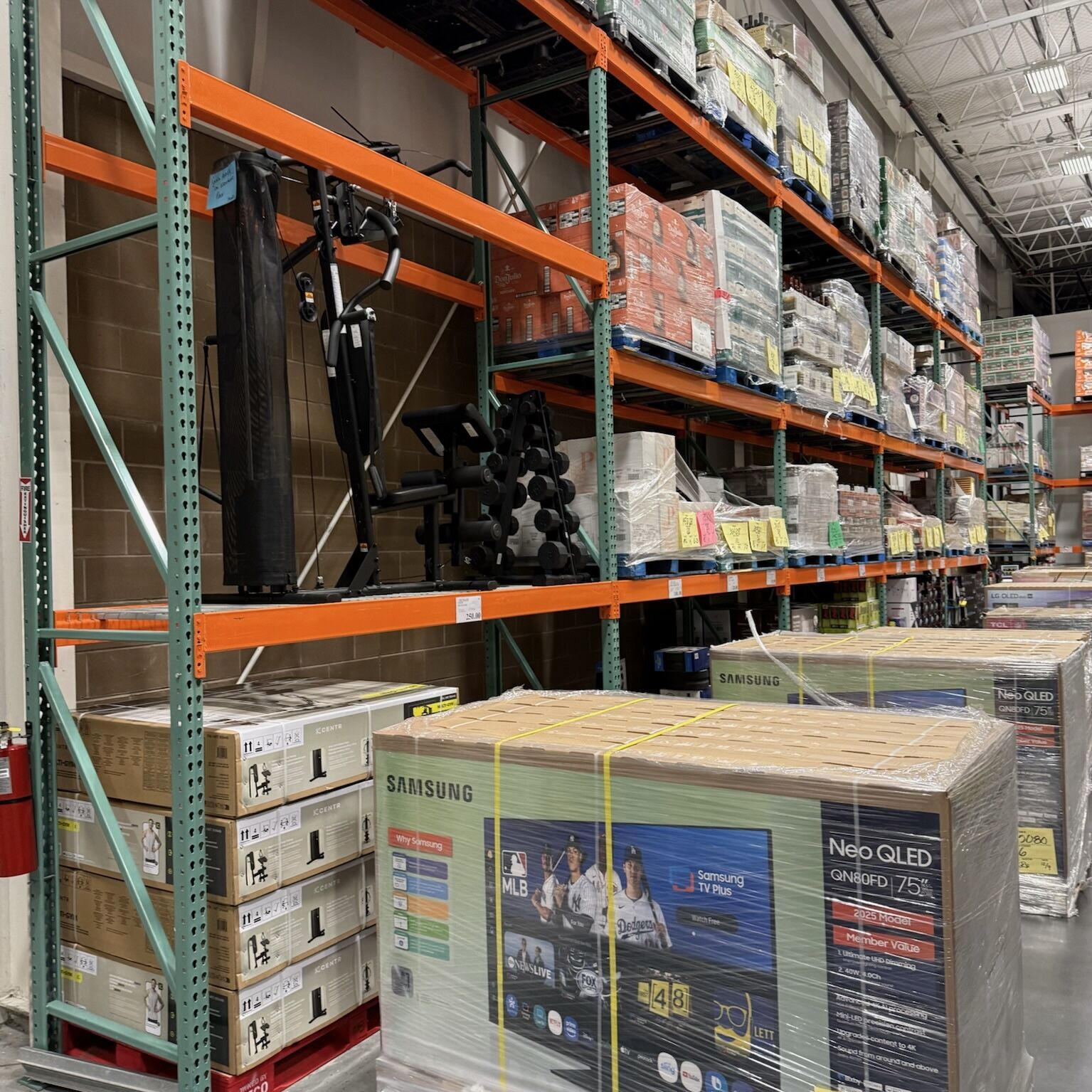 Used Teardrop Pallet Racking System from Pallet Rack World