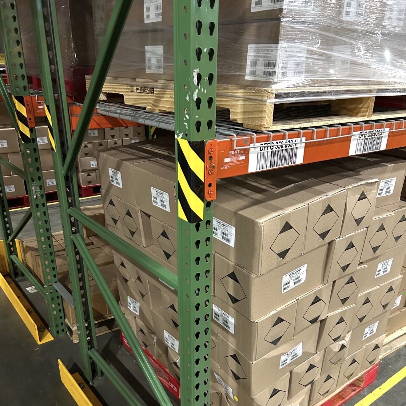 Used Teardrop Beams 8' Long, Husky Rack & Wire