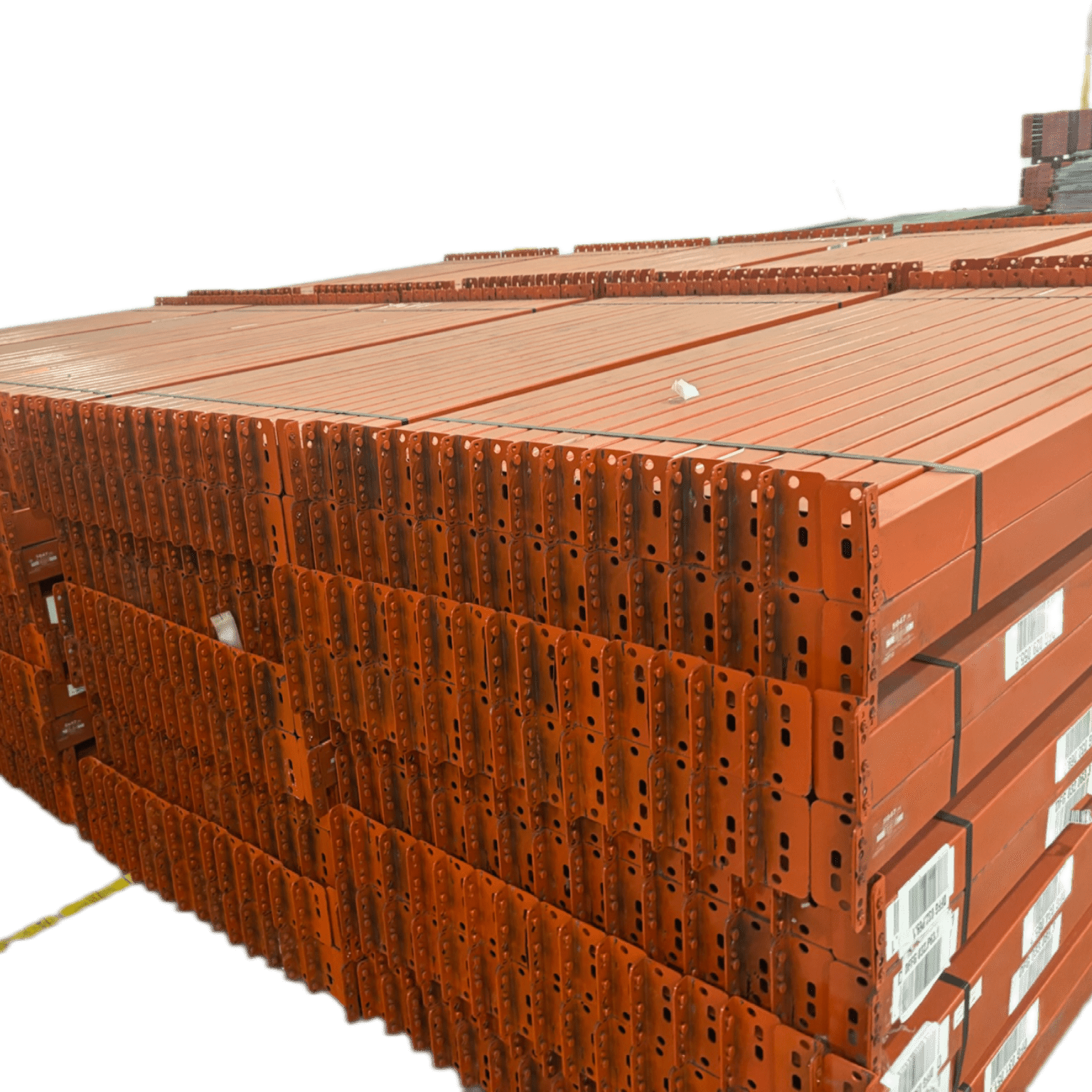 Used Wireway Husky teardrop beams, Husky Rack & Wire crossbeams