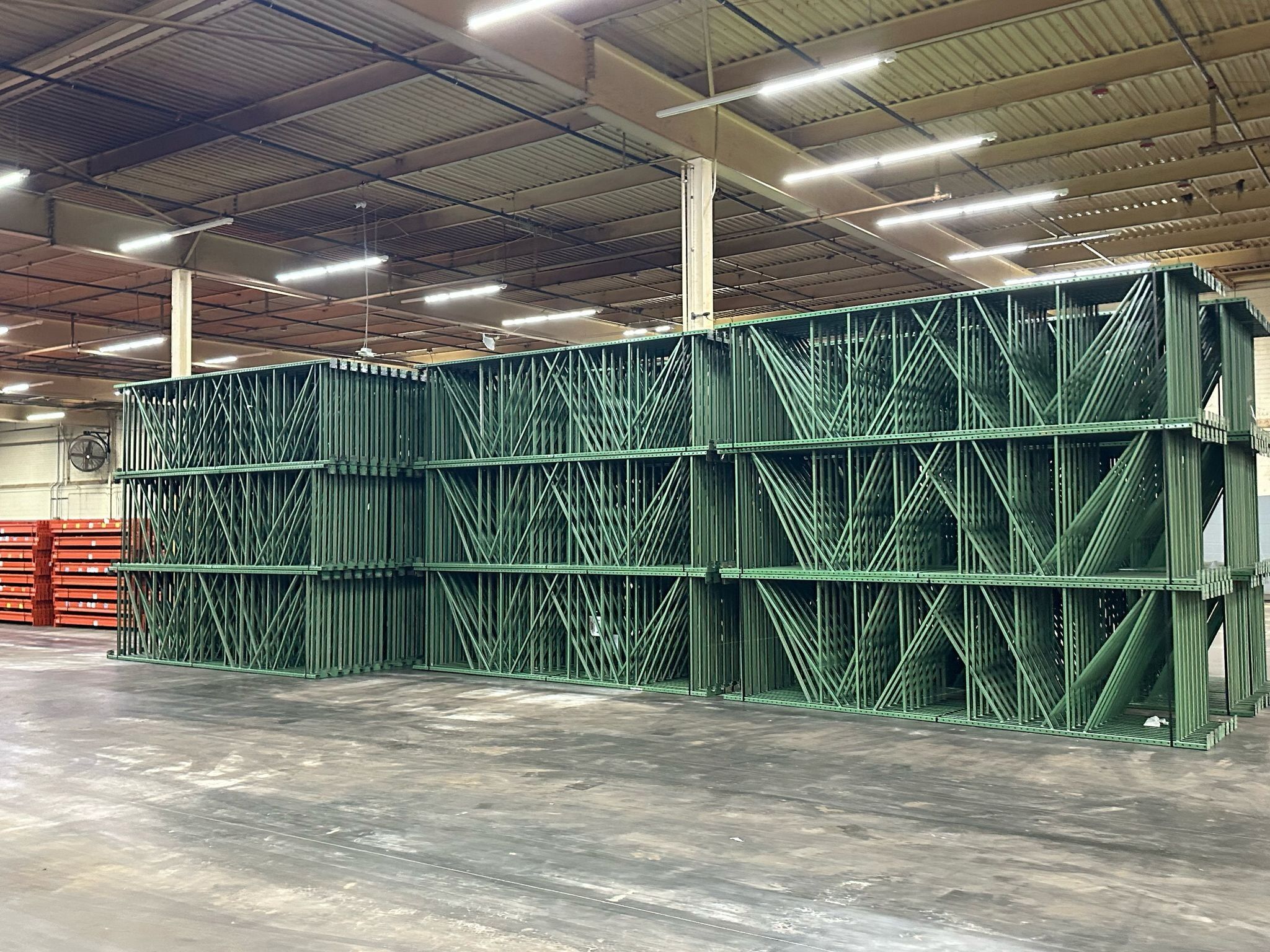 Used Husky Teardrop Uprights 14' High x 48'' Deep