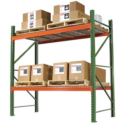 Pallet Rack Starter Section Teardrop Style