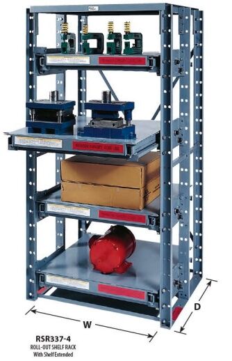 Roll-Out Shelf Racks, Meco Omaha