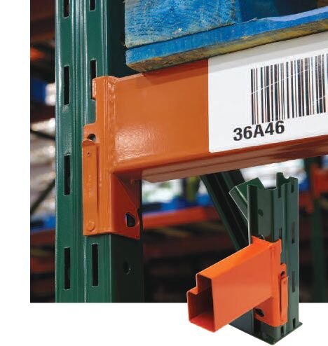 Used Ring-U-Rak slotted style beams 9' long