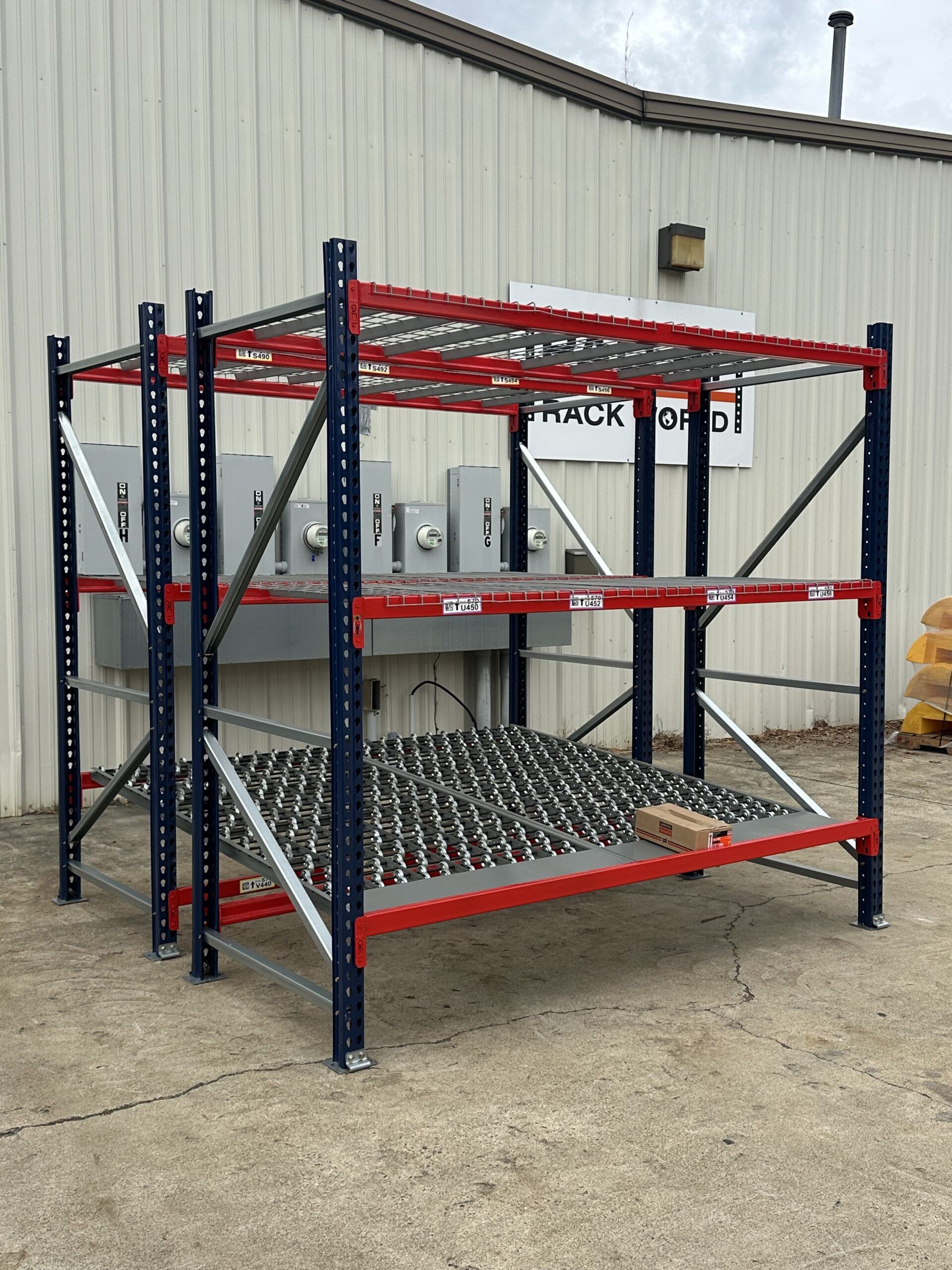 Used Carton Flow Lanes