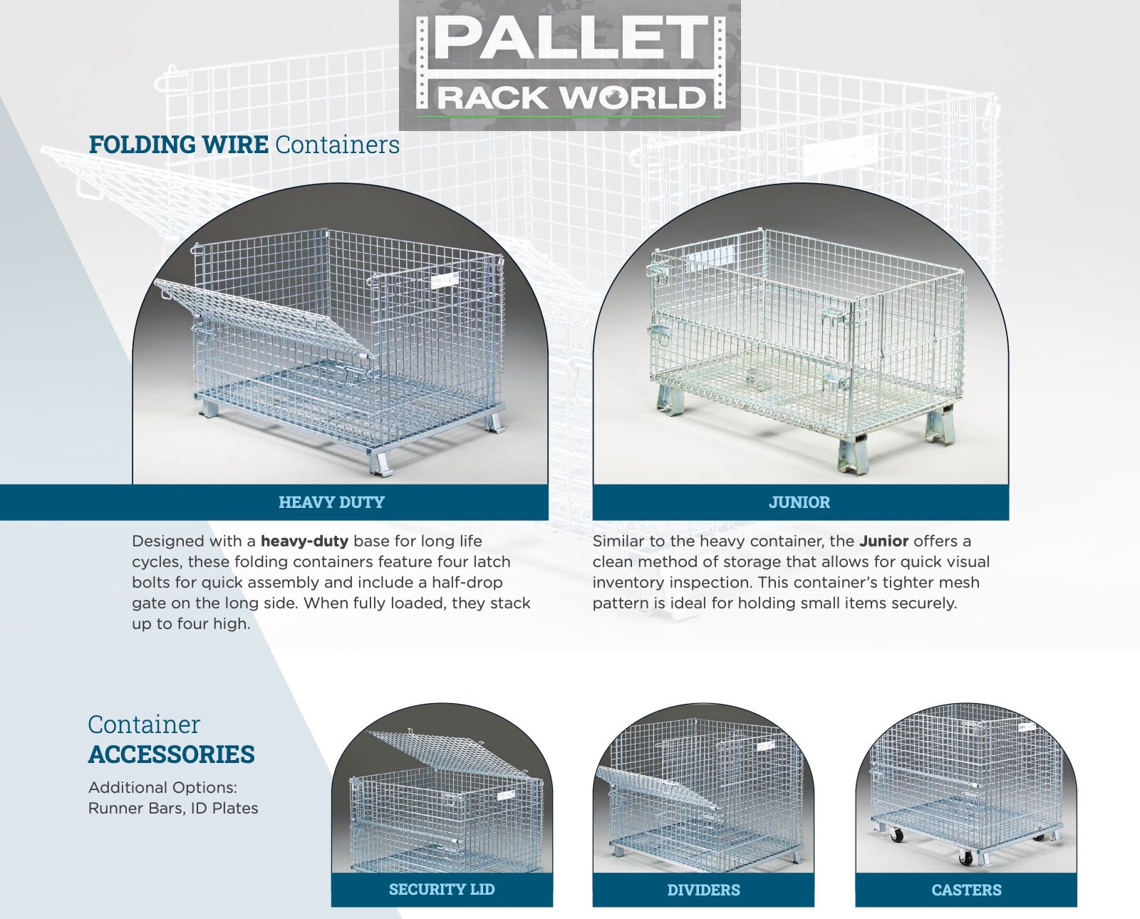 Each business has its specific needs for the storage, security, and movement of product. When it comes to containers, we offer a vast array of options to choose from, so that we can tailor a solution to your unique requirements.