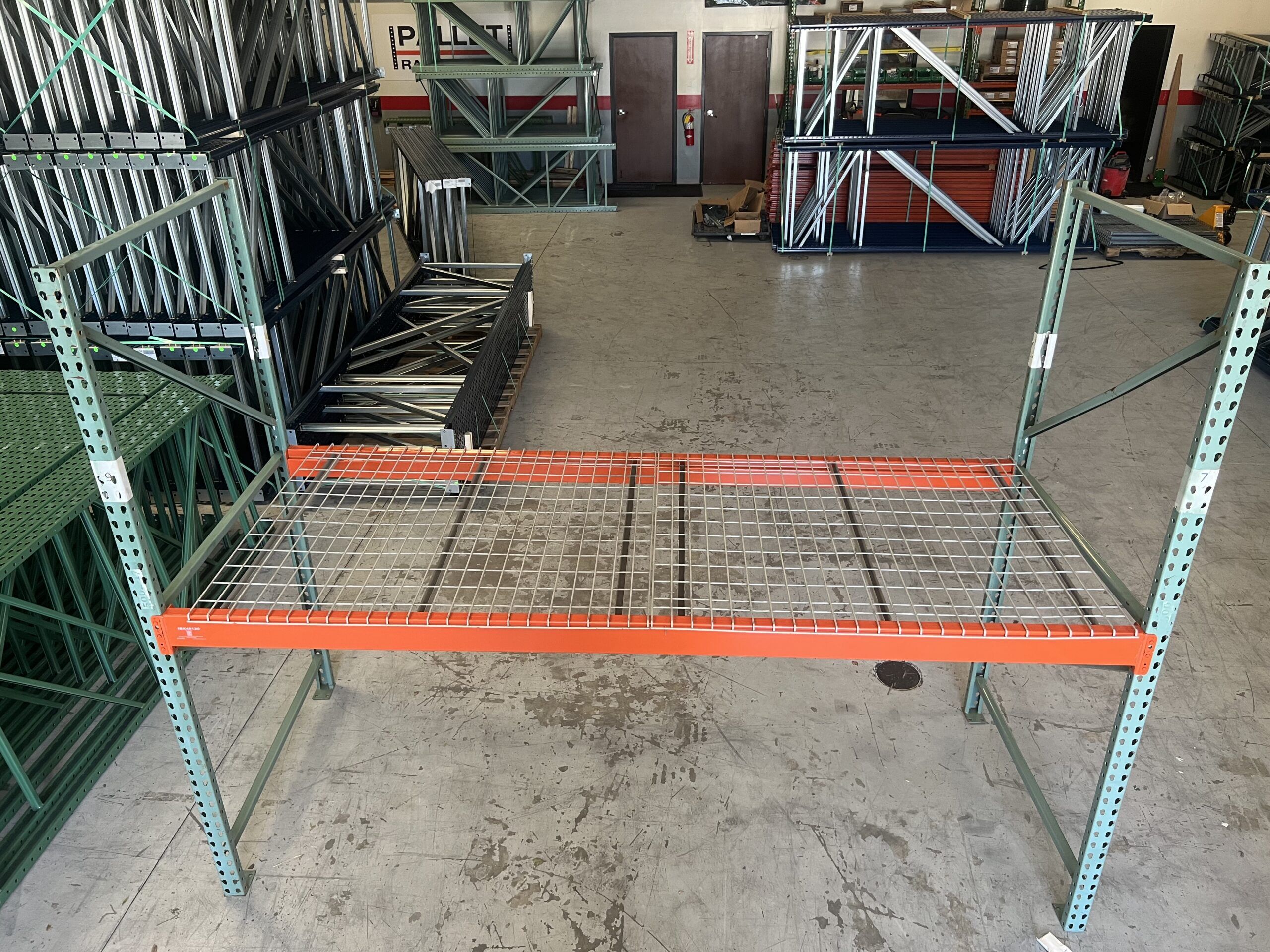 Used wire decks 48'' deep x 58'' wide