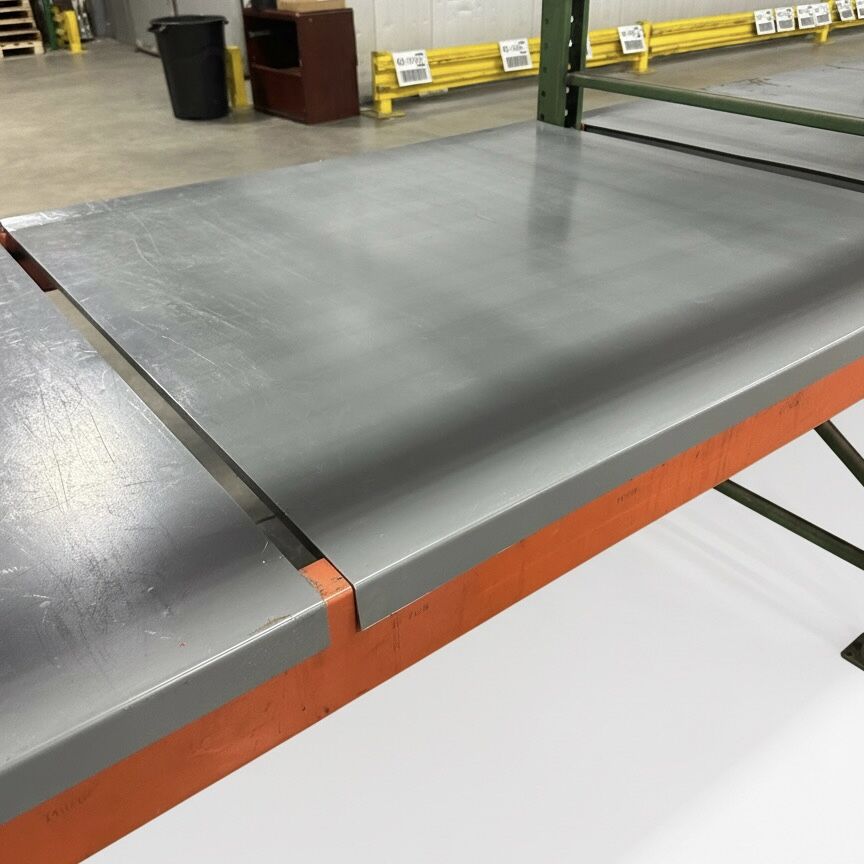 Solid Steel Rack Decking, Heavy Duty Pallet Rack Decks